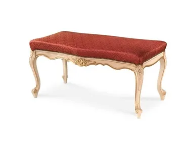 MINERVA - Upholstered solid wood bench _ Guerra Vanni